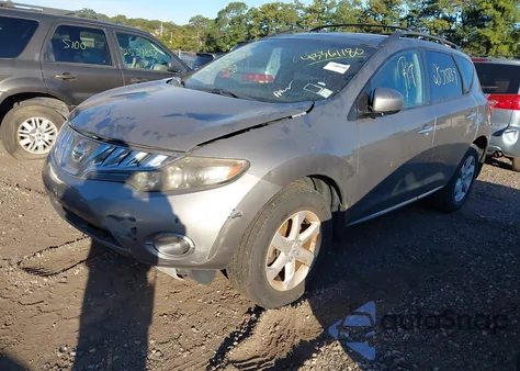 2009 Nissan Murano Sl z USA, uszkodzony, nr VIN JN8AZ18W39W121919